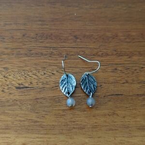 🌸 Boho leaf earrings